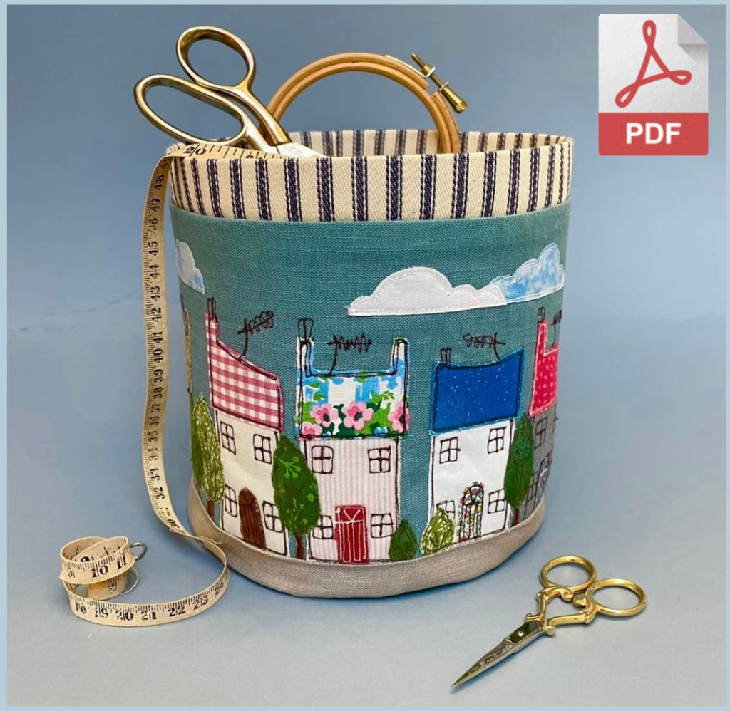 Street Scene Fabric Bowl - Booklet PDF Version