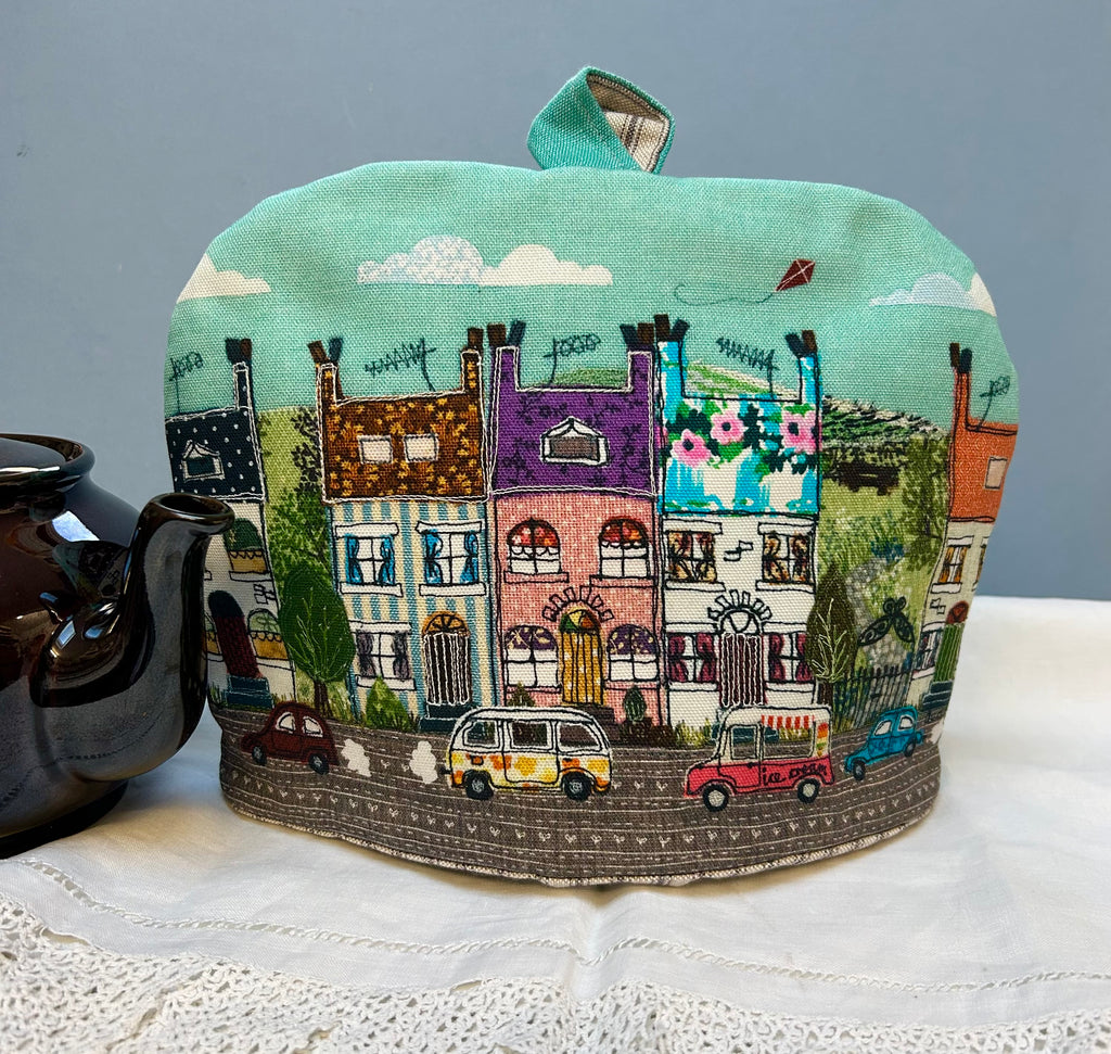 Tea Cosy - Summer Street Scene