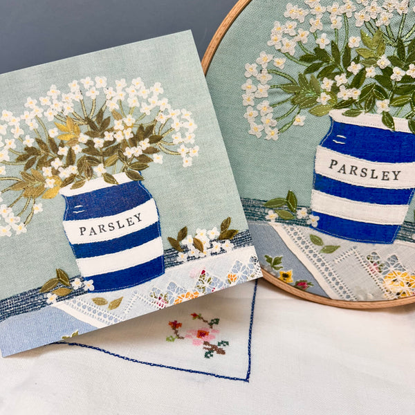 Greeting card - Cow Parsley