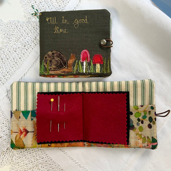 Needlecase - Snail and Toadstool