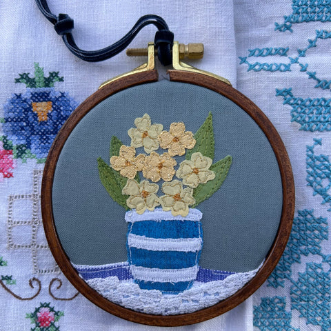 Spring Flowers Bouquet #6 - Mini Hoop