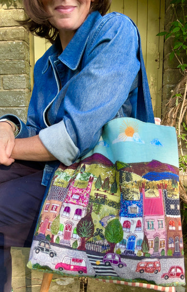 Summer Street - Tote Bag - Finished product.