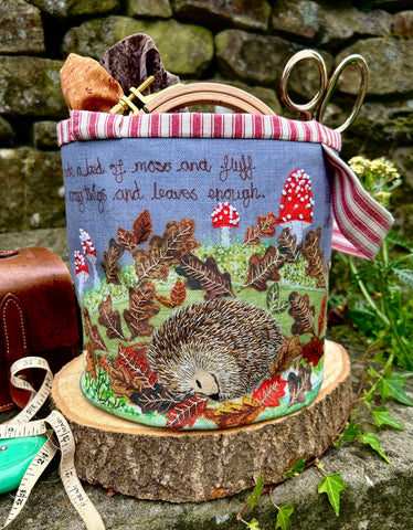Hedgehog Hideaway - Project Bag - Complete Kit