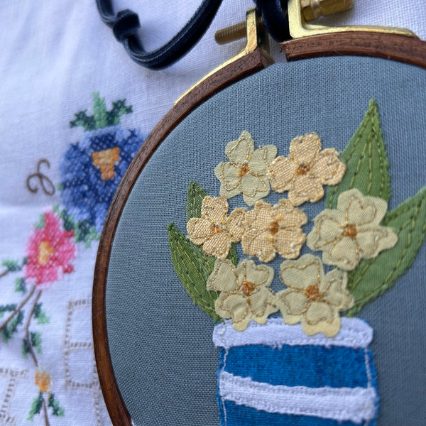 Spring Flowers Bouquet #6 - Mini Hoop