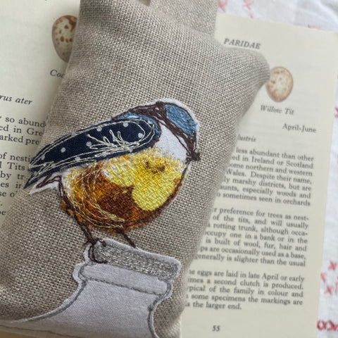 Lavender Bag - Blue tit bird