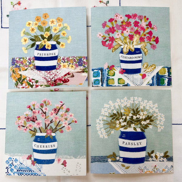 Greeting card - Birds-Eye Primrose