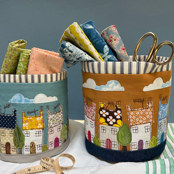 Street Scene Fabric Bowl -  Complete Kit