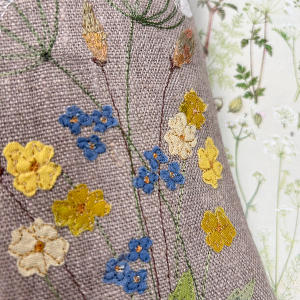 Glasses case - Yorkshire Hay Meadow flowers