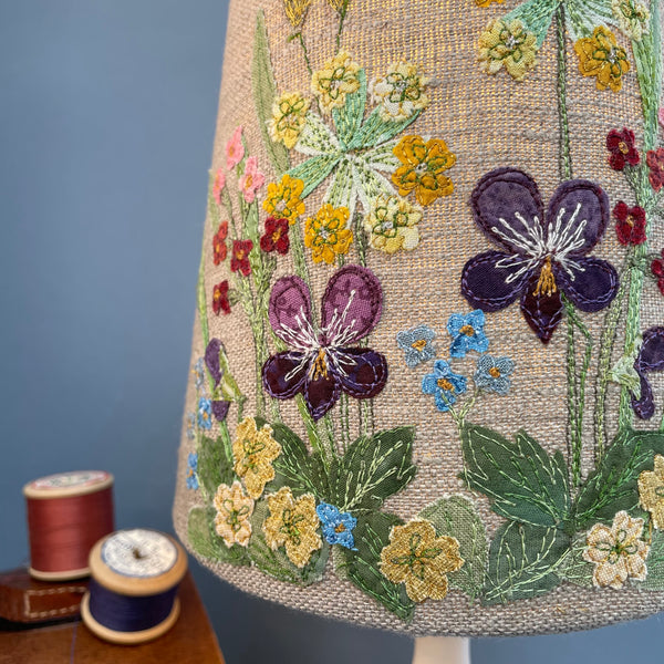 Lampshade - Spring Flowers - small