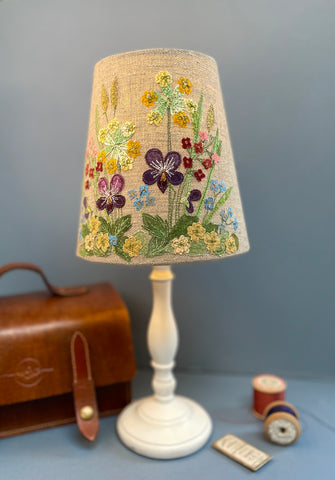 Lampshade - Spring Flowers - small