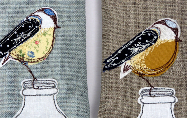 Blue tit - Glasses case