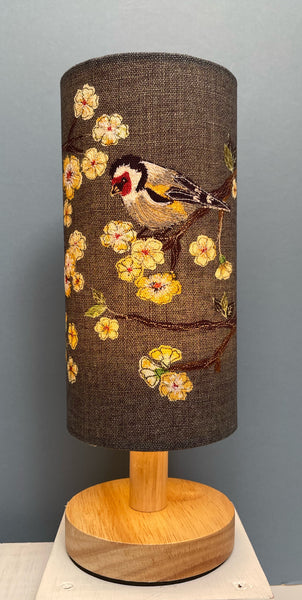 Lampshade - Goldfinch print