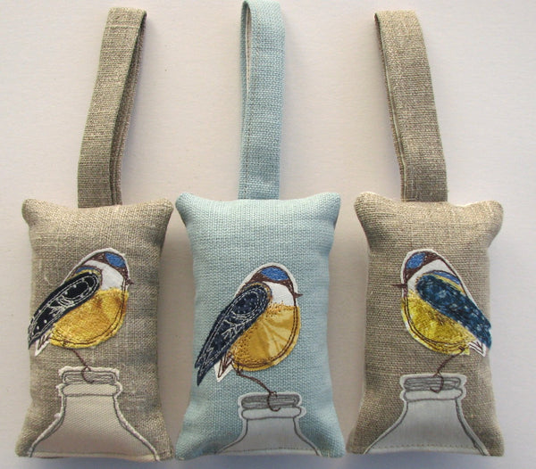 Lavender Bag - Blue tit bird