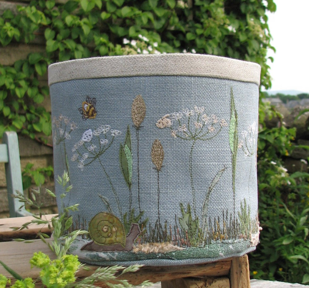 Fabric bowl - Meadow Grasses