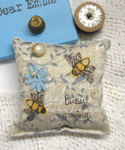 Pin Cushion - Honey Bee