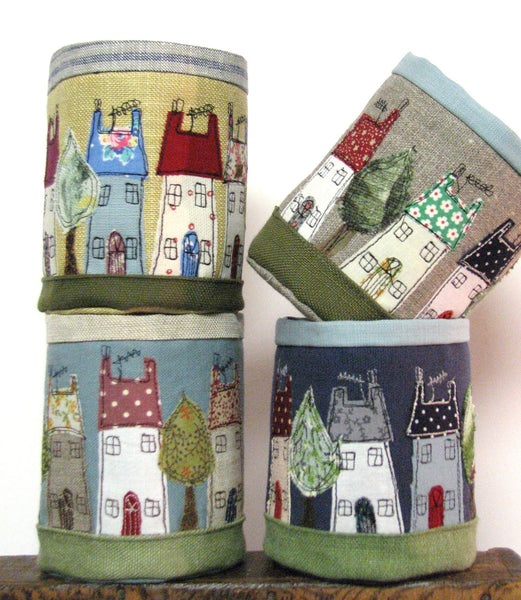 Fabric pot - House design