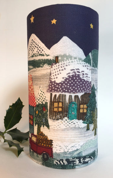 Lantern - Christmas- Winter Cabins