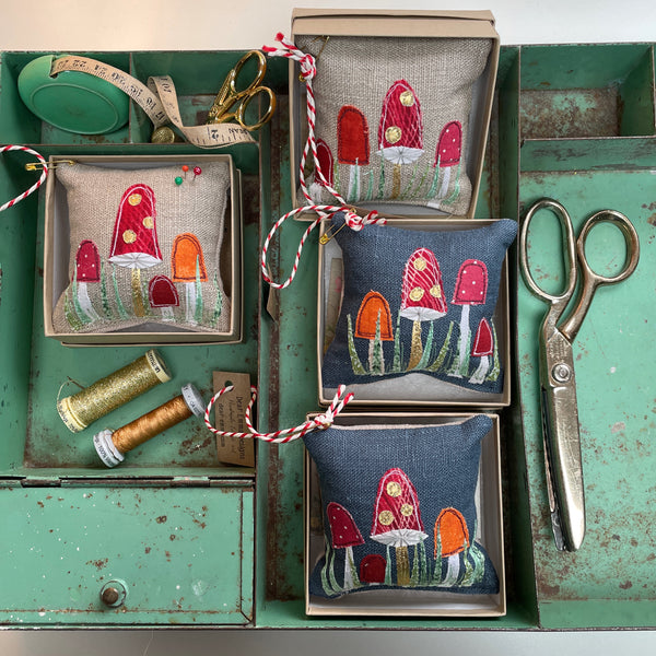 Pin cushion - Toadstools