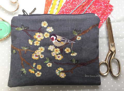Project Case - Goldfinch On Blossom.