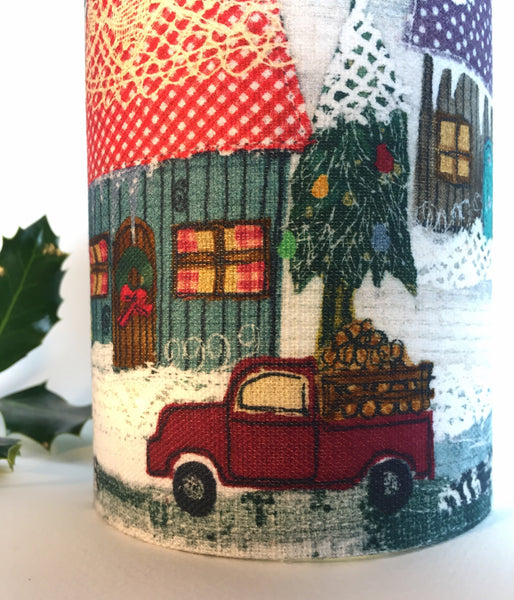 Lantern - Christmas- Winter Cabins