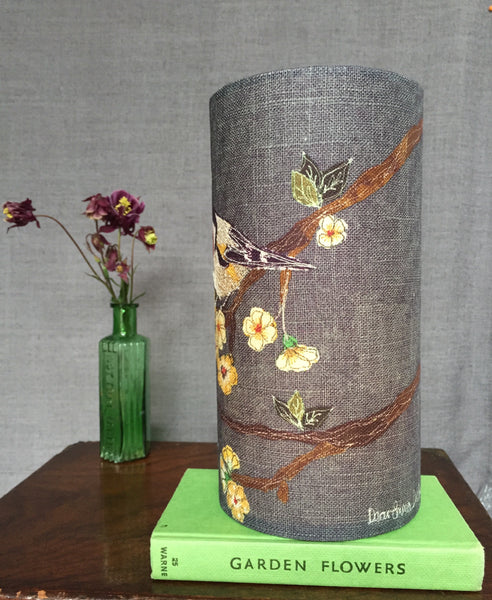 Lantern - Goldfinch Bird On Blossom